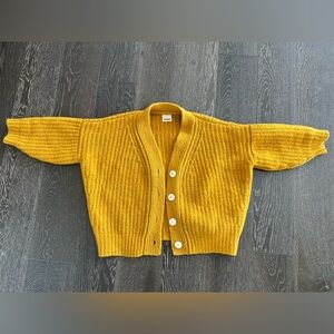 Babaa cardigan no. 19 mini in ocre